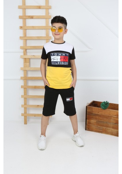 Çocuk Alt Üst Şortlu Takım