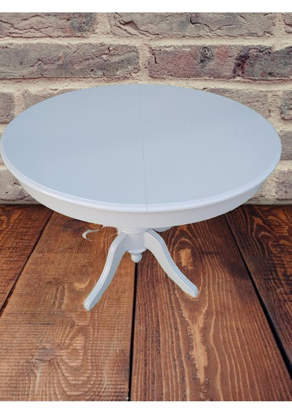 Baba Ihlamur Ağacı Ayak Açılır Masa 120 cm Ahşap Mdf Parlak Beyaz Lake Ahşap Kutuda Sevk El Yapım fiyatları