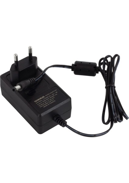9 Volt - 3 Amper Priz Tipi Plastik Kasa Adaptör 5.5*2.5 Uç Yerli Üretim