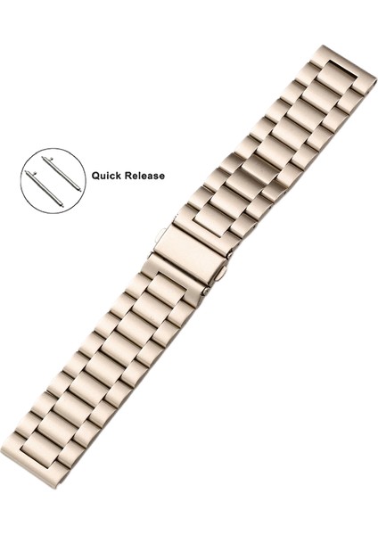 Huawei Watch GT GT2 GT3 GT4 GT5 42mm/Honor Magic 2 Kordon Klipsli Metal Kordon 04