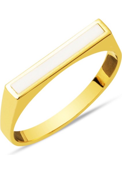 14 Ayar Mineli Tasarım Altın Yüzük fiyatları