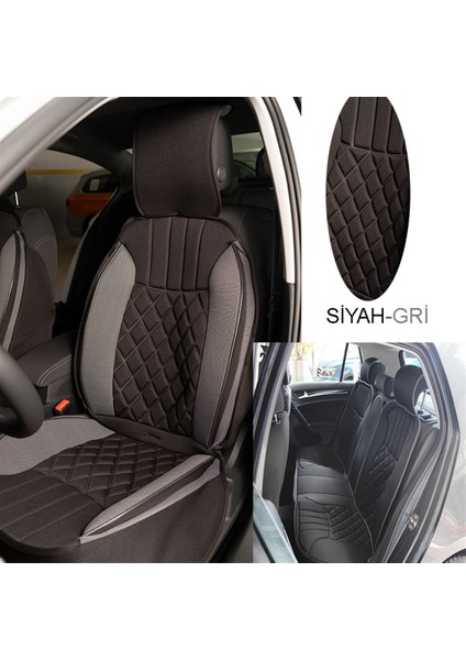 Elegance 5'li Set Minder Siyah-Gri / KLMNY542