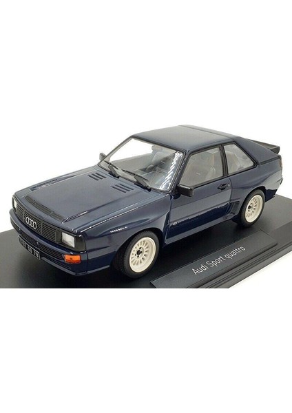 188314 1985 Audi Sport Quattro 1:18 Koyu Mavi Model Araba