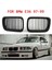 Çifti Parlak Siyah Ön Bidney Grilles Izgara Bmw E36 1997-1999 3 Serisi (Yurt Dışından) 2