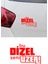 30 x 19 cm Bu Dizel Seni Üzer Oto Cam Sticker Araba Sticker 1