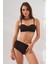 Anna Soft Straplez Bikini Siyah Takım Kadınlar İçin Yüksek Bel ve Astar Detaylı 3