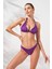 Dudi Kaplı Üçgen Bikini Mor 231224 3