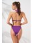 Dudi Kaplı Üçgen Bikini Mor 231224 4