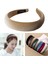Klasik Yastıklı Kafa Puf Puf Hairbands Vintage Stil Kadınlar Için Saç Bantları Haki (Yurt Dışından) 3