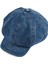 Denim Pamuk Newsboy Şapka Visor Bere Şapka Bayan Bayanlar Cabbie Şapka Mavi (Yurt Dışından) 1