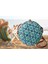 Crossbody Çanta Kadınlar Lady Yuvarlak Bambu Yaz Dokuma Plaj Omuz Çantası Mavi (Yurt Dışından) 4