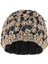 Yumuşak Kadınlar Dantel Beanie Jacquard Kanser Şapkası Yaz Nefes Alabası Sarkık Siyah (Yurt Dışından) 2