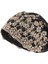Yumuşak Kadınlar Dantel Beanie Jacquard Kanser Şapkası Yaz Nefes Alabası Sarkık Siyah (Yurt Dışından) 5