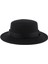 Klasik Fedora Hat Geniş Brim Dome Top Caz Şapka Erkekler Derby Trilby Hat Bowler Black (Yurt Dışından) 2
