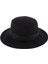 Klasik Fedora Hat Geniş Brim Dome Top Caz Şapka Erkekler Derby Trilby Hat Bowler Black (Yurt Dışından) 4