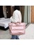 Kadınlar Büyük Spor Çanta Salonu Duffle Seyahat Eşleme Messenger Bagaj Omuz Çantası Pembe (Yurt Dışından) 3