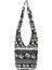 Tay Hobo Bohemian Sling Crossbody Omuz Çantası Hippi Çingene Zip Kapatma Çanta Siyah (Yurt Dışından) 2