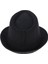 Yapılandırılmış Gangster Trilby Kumaşlı Klasik Manhattan Şapkası -, 58CM Siyah (Yurt Dışından) 5