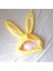 Bunny Kulakları Selfie Fotoğrafçılık Için Sıcak Sevimli Kadınlar 21.65X11.02INCH Sarı (Yurt Dışından) 5