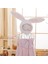 Bunny Kulakları Selfie Fotoğrafçılık Için Sıcak Sevimli Kadınlar 21.65X11.02INCH Açık Kahverengi (Yurt Dışından) 3