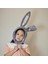 Bunny Kulakları Selfie Fotoğrafçılık Için Sıcak Sevimli Kadınlar 21.65X11.02INCH Açık Kahverengi (Yurt Dışından) 4