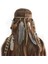 4xhippie Hint Tüyü Şekli Kafa Bandı Boho Dokuma Tüyler Saç Halat Headdress 4 Pc (Yurt Dışından) 3