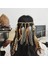 4xhippie Hint Tüyü Şekli Kafa Bandı Boho Dokuma Tüyler Saç Halat Headdress 4 Pc (Yurt Dışından) 4
