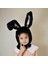 Bunny Kulakları Selfie Fotoğrafçılık Için Sıcak Sevimli Kadınlar 21.65X11.02INCH Mavi (Yurt Dışından) 5