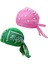 Bisiklet Korsan Şapkaları Bandana Beanie Kask Astar Baş Sargısı Yeşil Pembe (Yurt Dışından) 1