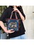 Vintage Style Women Tote Bag Alışveriş Çantaları Alışveriş Için Günlük Çantalar Ev F-Blue Fil (Yurt Dışından) 3