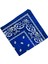 Kadınlar Erkek Pamuk Baskı Bandana Eşarp Kafa Kafa Kafa Bandı Saç Band Bileklik Kraliyet Mavi (Yurt Dışından) 5