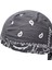 Bisiklet Korsan Şapkaları Bandana Beanie Kask Astar Baş Sargısı Eşarp Mor Koyu Gri (Yurt Dışından) 5