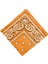 % 100 Pamuk Paisley Kovboy Bandana Eşarp Kafa Şarfı Saç Band Kerchief Turuncu (Yurt Dışından) 3