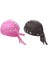 Bisiklet Korsan Şapkaları Bandana Beanie Kask Astar Baş Sargısı Pembe Kahverengi (Yurt Dışından) 1