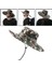 Erkek Güneş Şapkı Yaz Uv Koruma Geniş Kemeri Şapk Rüzgar Geçirmez Balıkçılık Şapkası Yeşil Camo 1 (Yurt Dışından) 4
