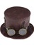 Goggles Cadılar Bayramı Tema Partisi Kostüm Tedarik ile Yetişkin Steampunk Top Şapka (Yurt Dışından) 3