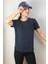 Kadın Antrasit Modal Lazerkesim T-Shirt 1