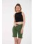 Kolsuz Crop Bluz Siyah / Black 1