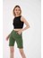 Kolsuz Crop Bluz Siyah / Black 3