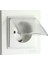 500-000121-118 Despina Beyaz Kapaklı Topraklı Priz - Çerçevesiz 1