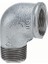 Ons 1/2 Galvaniz Kuyruklu Dirsek 10'lu 1