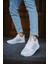 Cbm 4025 Şeritli Hafif Günlük Yürüyüş Koşu Fileli Erkek Sneaker 4