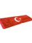 Torpido Üstü Peluş Örtü Türk Bayrağı 140*40 cm Kod:20 1