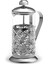 Cookplus 8697918548490 Coffee Bean French Press Black Flower 350 ml 1