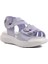 Şng 8000-P Lila Kız Çocuk Sandalet 2