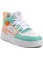 Nefertiti Beyaz-Su Yeşili Hi Sneaker 1