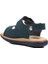 Ayakmod Şng 1530-P Lacivert Nubuk Erkek Çocuk Sandalet 4
