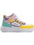 Nefertiti Beyaz-Sarı Hi Sneaker 2