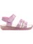 Arz 1000-P Pembe Simli Kız Çocuk Sandalet 1