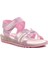 Arz 1000-P Pembe Simli Kız Çocuk Sandalet 2